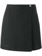 Jour/né Wrap Mini Skirt - Black