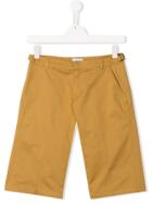Lanvin Enfant Teen Slim-fit Shorts - Neutrals
