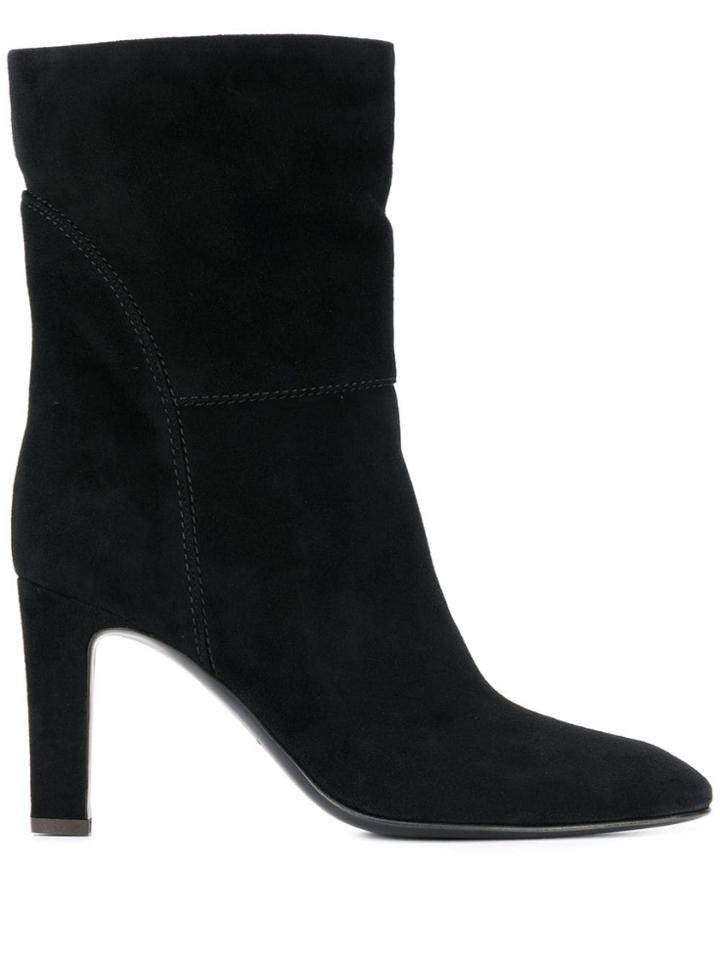 Giuseppe Zanotti Contrast Stitch Boots - Black