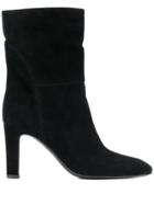 Giuseppe Zanotti Contrast Stitch Boots - Black