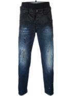 Dsquared2 'skater' Jeans, Men's, Size: 46, Blue, Virgin Wool/silk/cotton/polyester