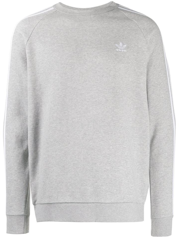 Adidas 3-stripe Sweater - Grey