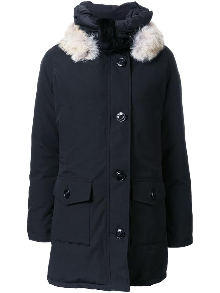 Canada Goose 'bronte' Coat, Women's, Size: Medium, Black, Cotton/polyester