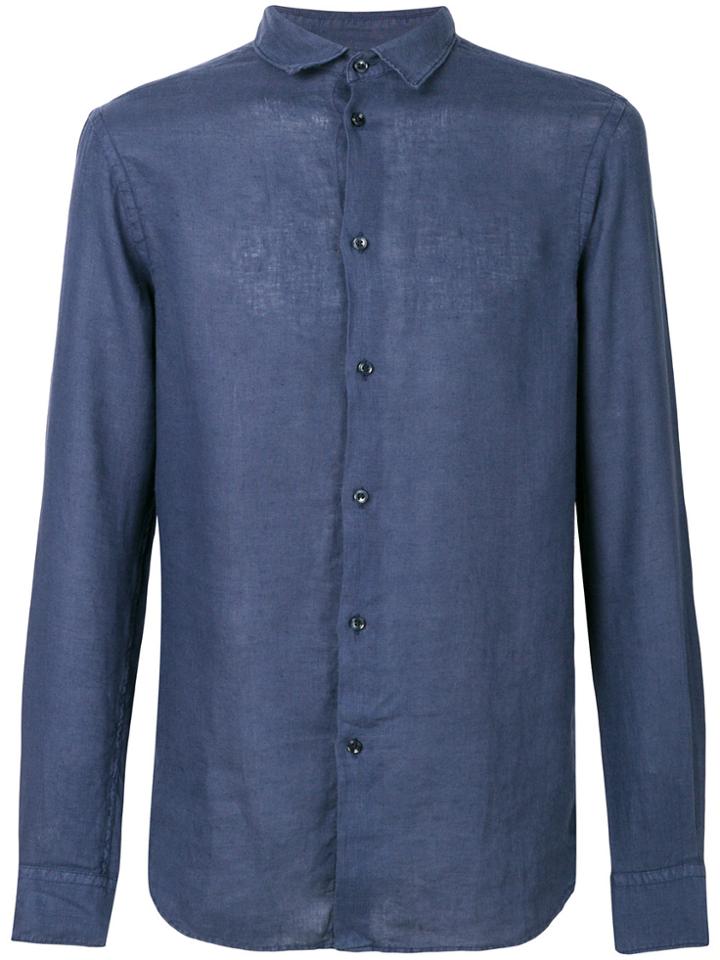 Paolo Pecora Slim Fit Shirt - Blue