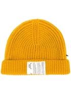 A-cold-wall* Ribbed Beanie - Yellow & Orange