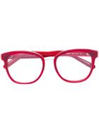 Chloé Eyewear Square Frame Glasses - Red