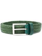 Jacob Cohen Woven Belt - Green
