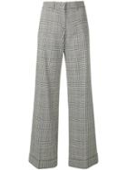 Ps By Paul Smith Checked Print Trousers - Blue