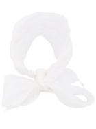 Le Chapeau - Head Scarf - Women - Silk/polypropylene - One Size, White, Silk/polypropylene