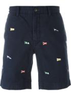 Polo Ralph Lauren Embroidered Flag Shorts