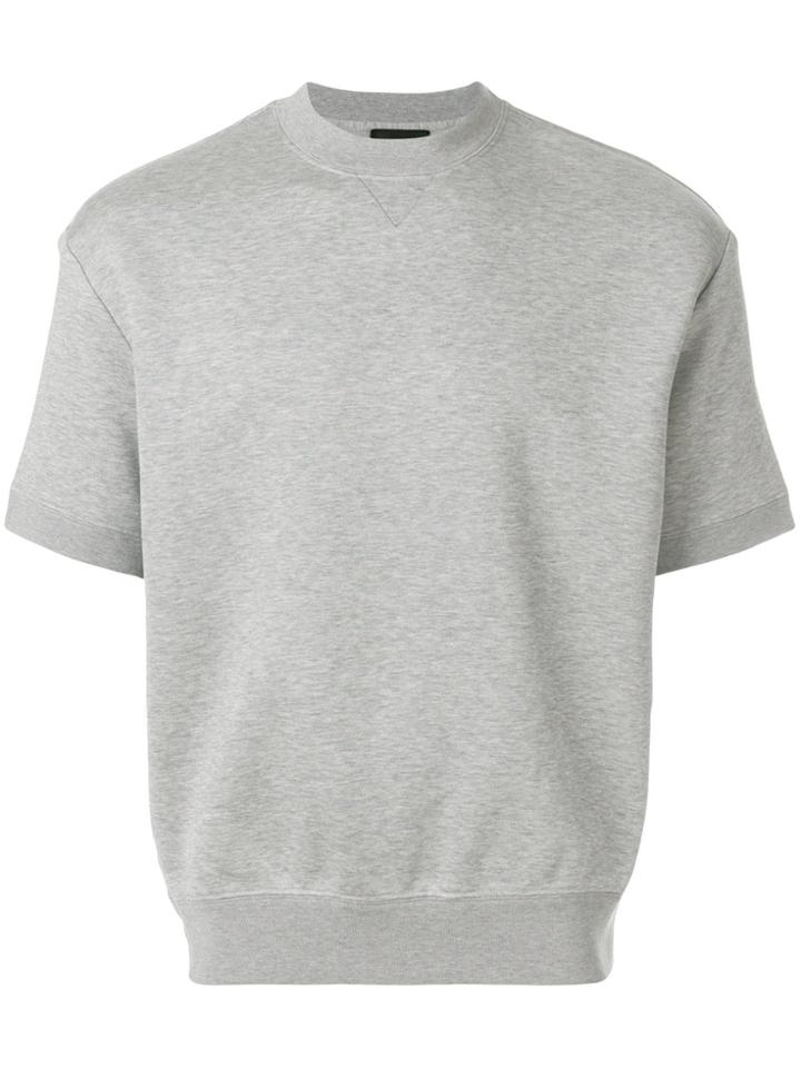 Prada Short Sleeved Sweatshirt - Grey