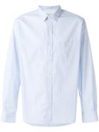 Officine Generale Button Up Shirt - Blue