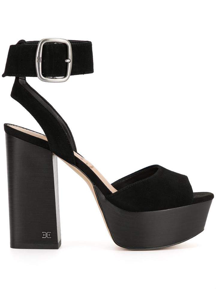 Sam Edelman Rain Platform Sandals - Black
