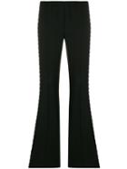 P.a.r.o.s.h. Flared Studded Trousers - Black