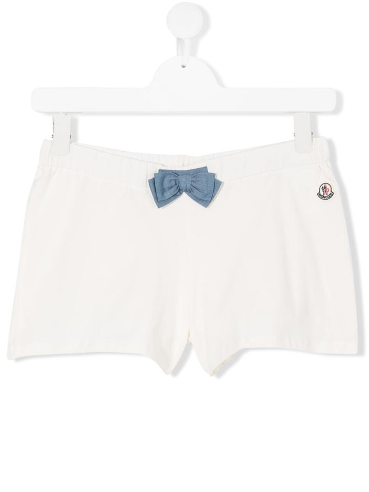 Moncler Kids Drawstring Shorts - Nude & Neutrals