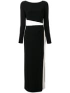 Ralph Lauren Colour-block Maxi Dress - Black