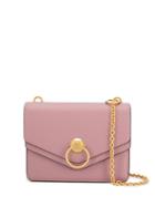 Mulberry Small Harlow Satchel Small Classic Grain - Pink