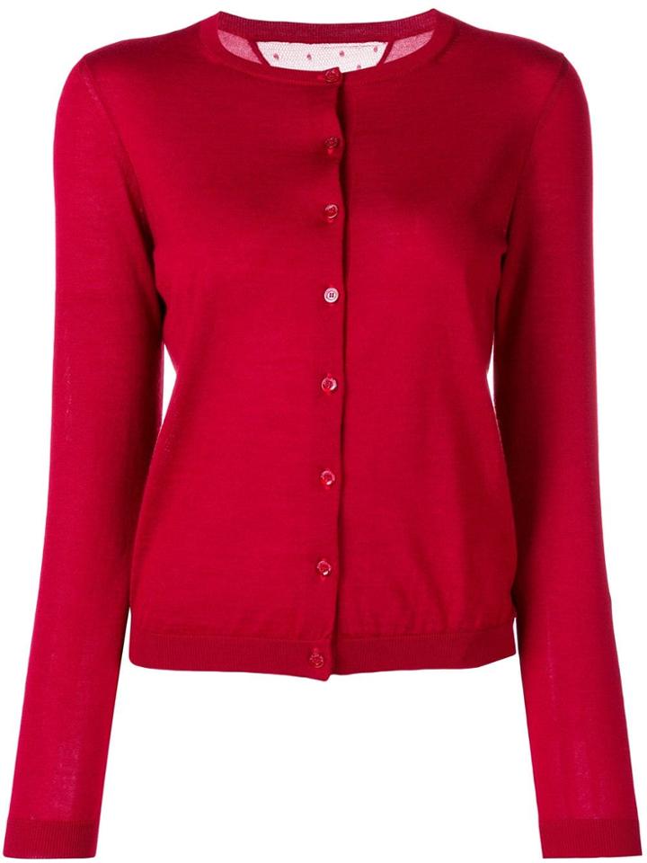Red Valentino Crew Neck Cardigan
