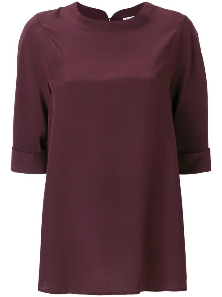 Aspesi Short-sleeve Blouse - Red