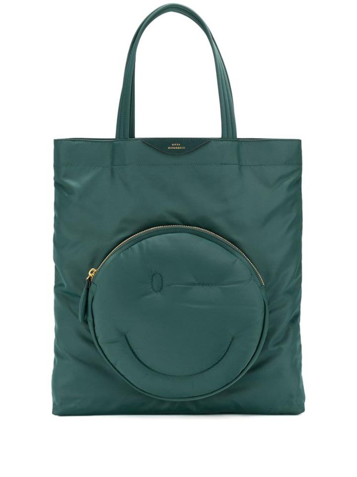 Anya Hindmarch Smile Tote - Green
