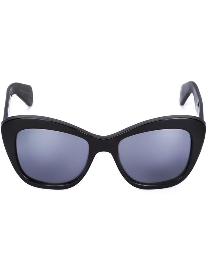 Oliver Peoples - 'emmy' Sunglasses - Women - Acetate - One Size, Black, Acetate