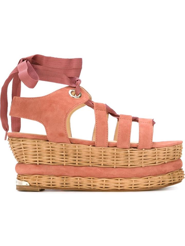 Paloma Barceló Gladiator Style Sandals