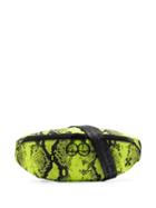 Off-white Neon Yellow Python-print Belt Bag