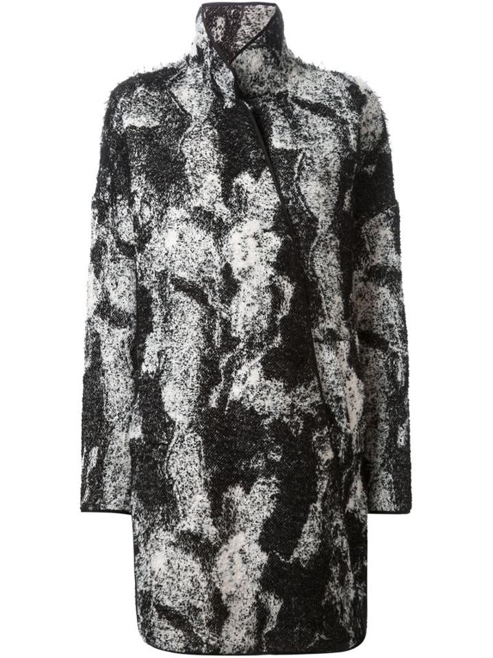 Bassike Single Breasted Textured Coat