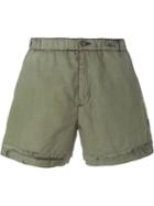 No21 Stained Effect Shorts