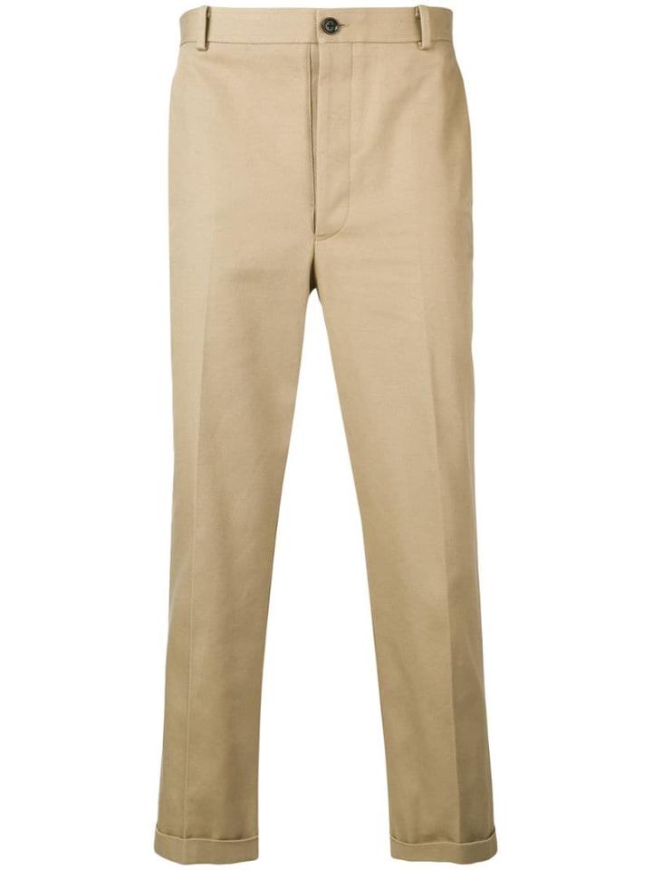 Thom Browne 1 Cuff Cavalary Twill Chino - Neutrals