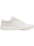 Vans Grey Vault Suede Low Top Sneakers - White