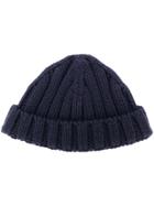 Dsquared2 Chunky Knit Beanie - Blue