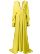 Christian Siriano Draped Gown