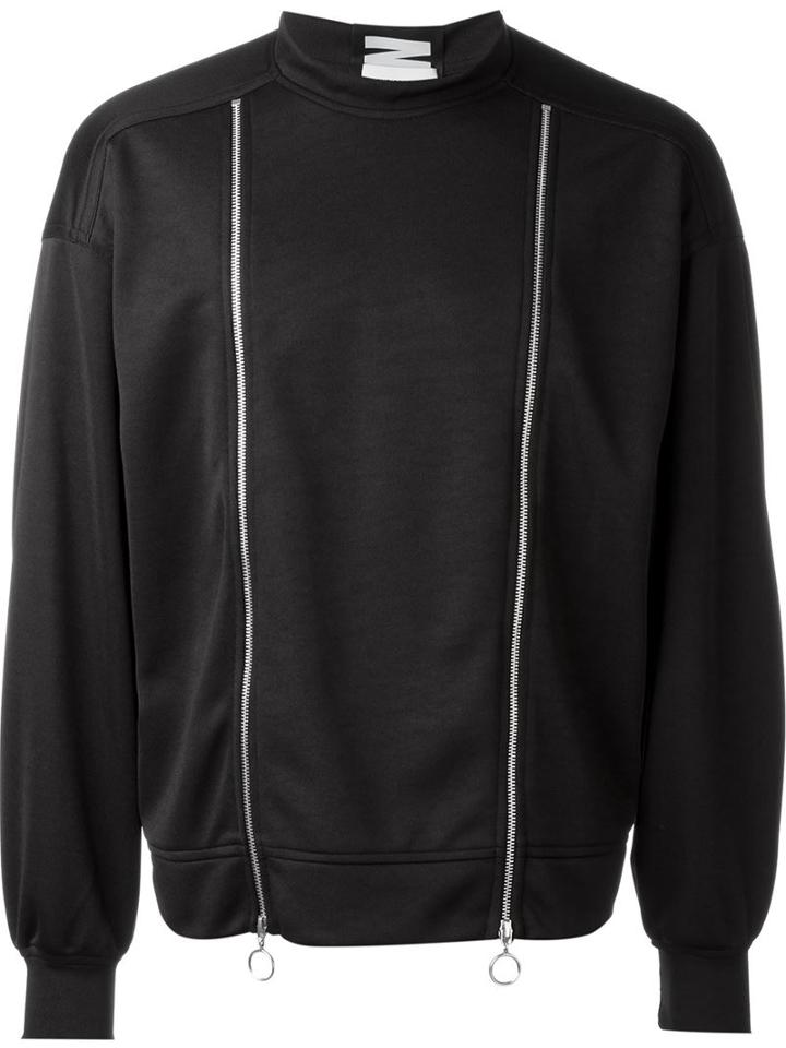 Christopher Shannon Zipper Detail Sweatshirt