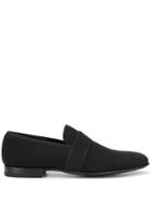 Magnanni Strap Loafer - Black