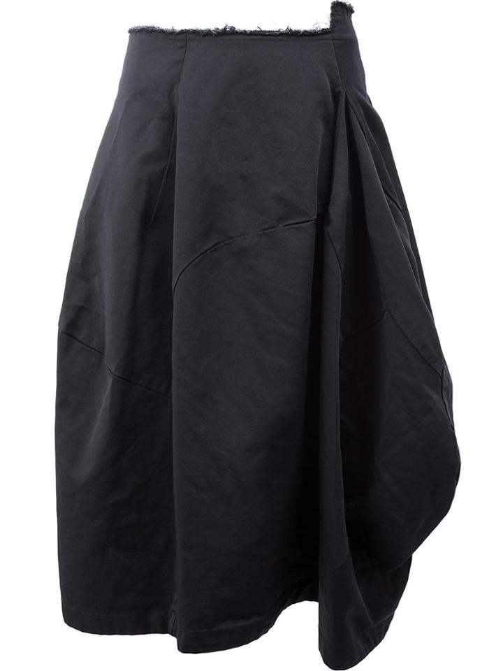 Comme Des Garçons Asymmetric Full Skirt - Blue