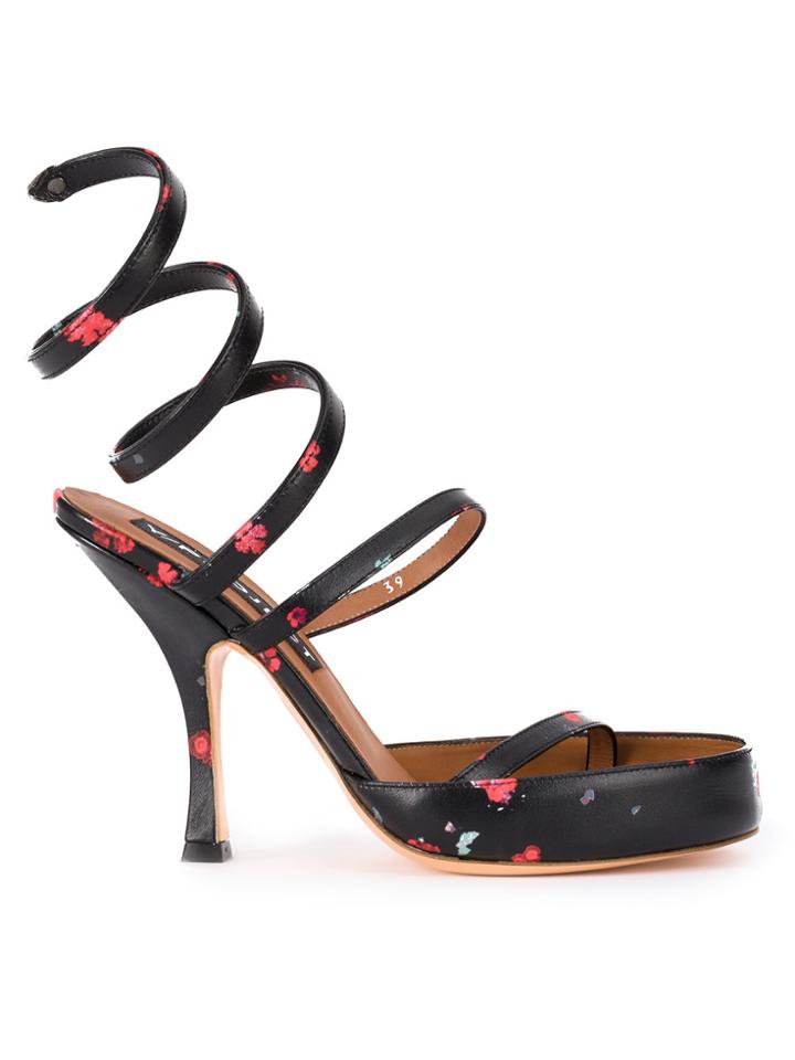 Y / Project Spiral Sandals - Black