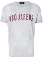 Dsquared2 Logo Printed T-shirt - Grey