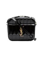 Saint Laurent Black Vicky Patent Leather Cross Body Bag