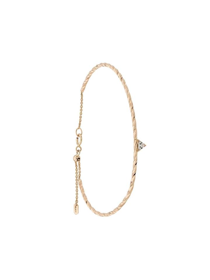 Maria Black 14kt Yellow Gold Viper Diamond Bangle