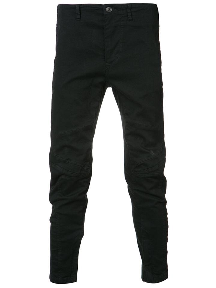 Julius Tapered Trousers - Black
