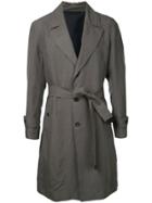 Cerruti 1881 Belted Trench Coat - Green