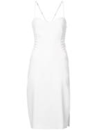 Halston Heritage Fitted Dress - White