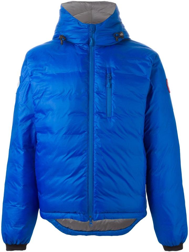Canada Goose Hooded Padded Jacket - Blue