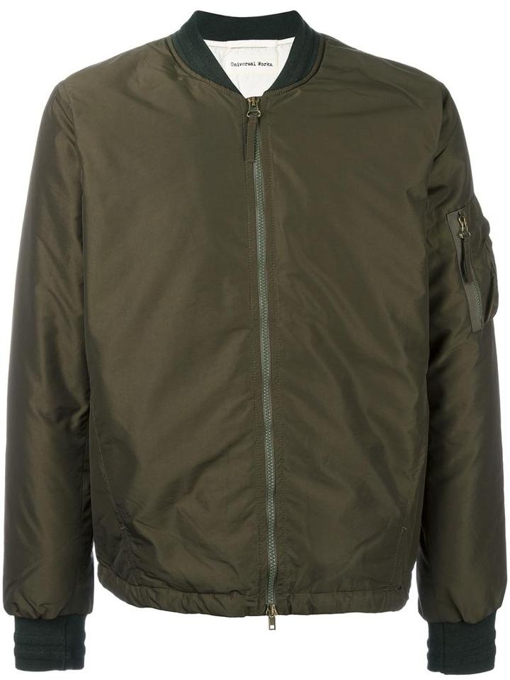 Universal Works 'military One' Jacket, Men's, Size: Small, Green, Cotton/polyester/spandex/elastane