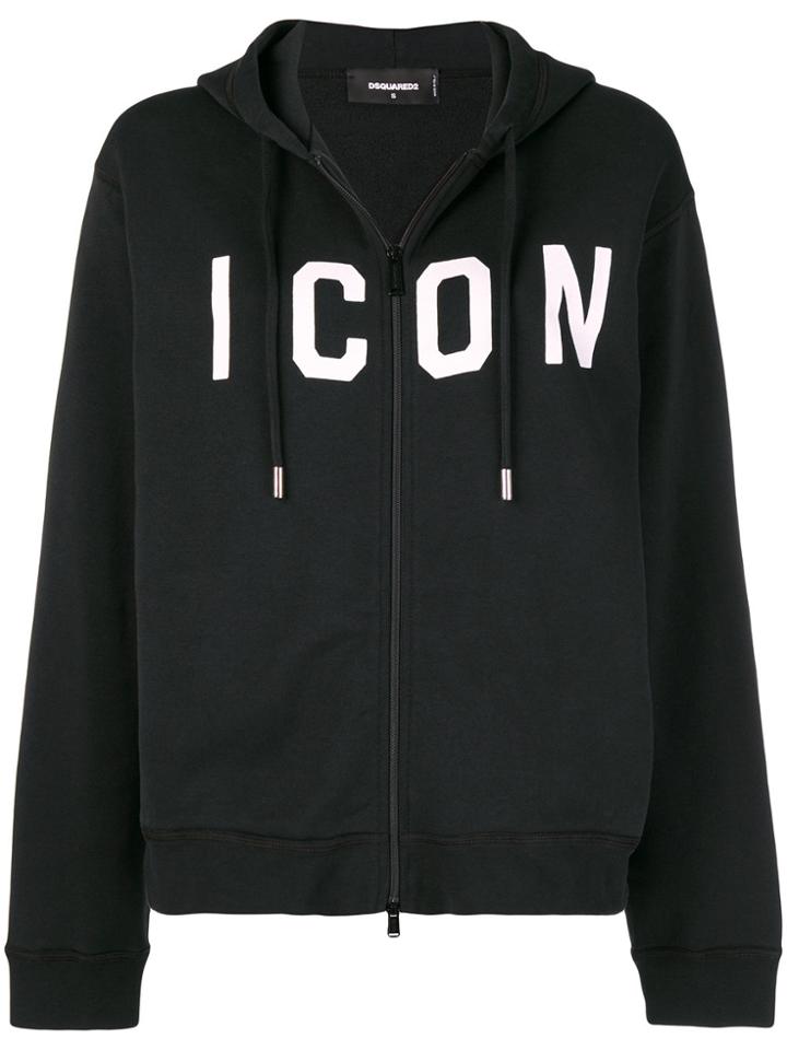 Dsquared2 Icon Hoody - Black