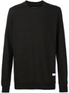 Stampd Crew Neck Sweatshirt, Men's, Size: L, Black, Polyester/cotton
