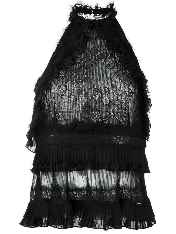 Just Cavalli Tiered Lace Top