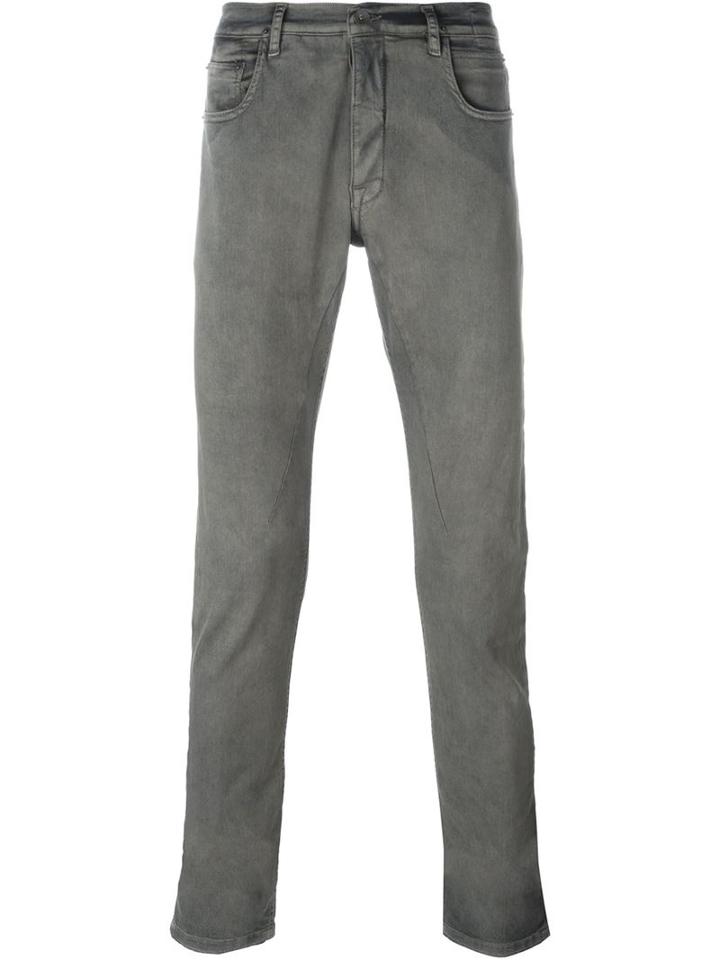 Rick Owens Drkshdw Skinny Jeans, Men's, Size: 30, Grey, Cotton/spandex/elastane