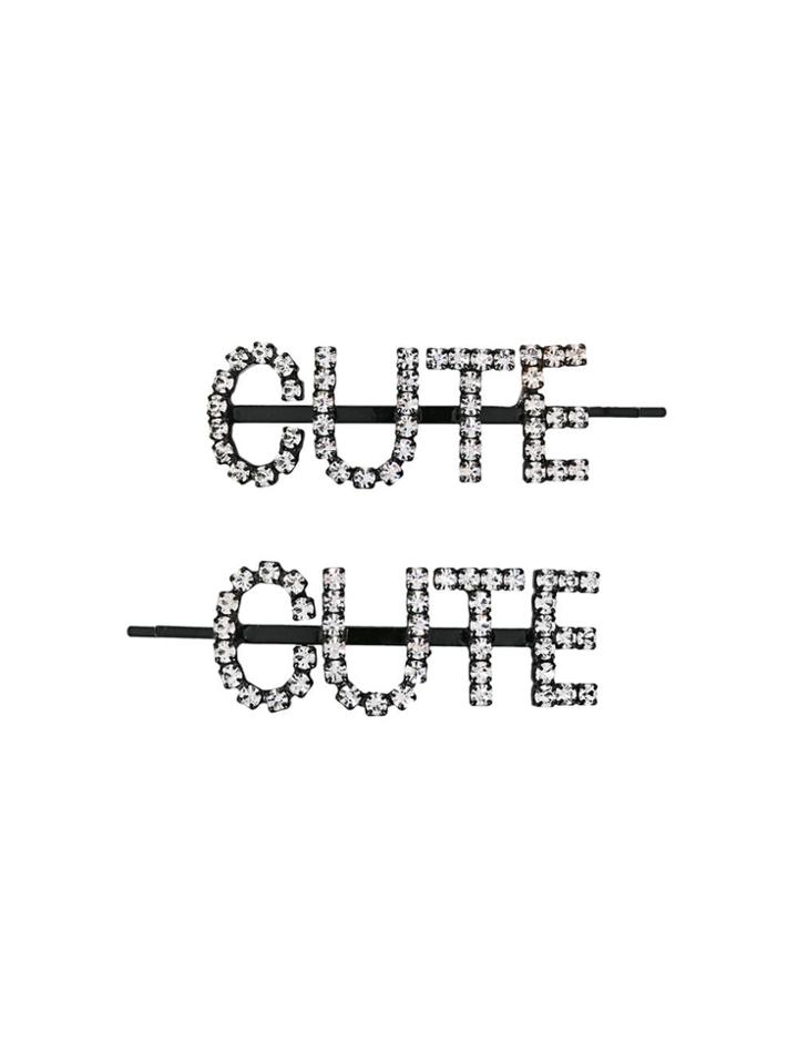 Ashley Williams Cute Hair Clips - Black